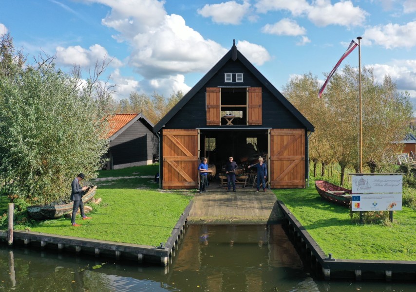 De historische scheepswerf Klaas Hennepoel