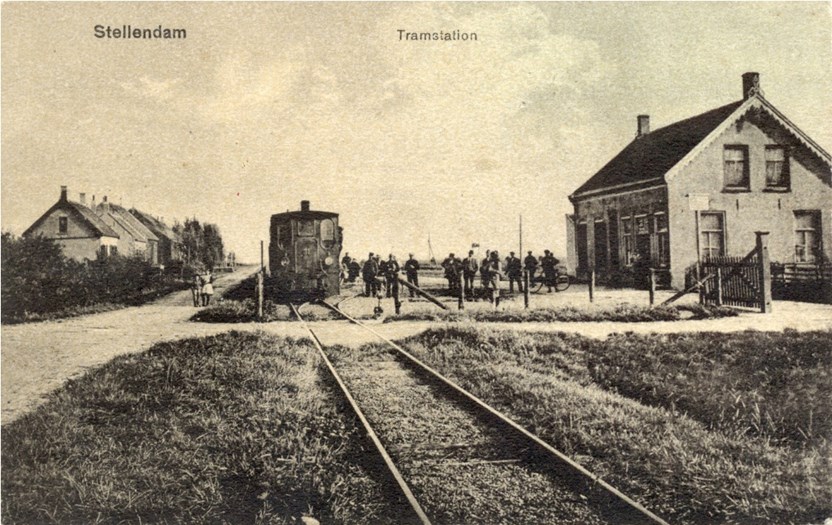 Station Stellendam (Collectie Nico Spilt)