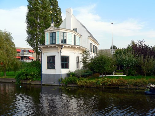 De buitenplaats Vaartzicht bij Haarlem (foto: Arjen Amsen ).