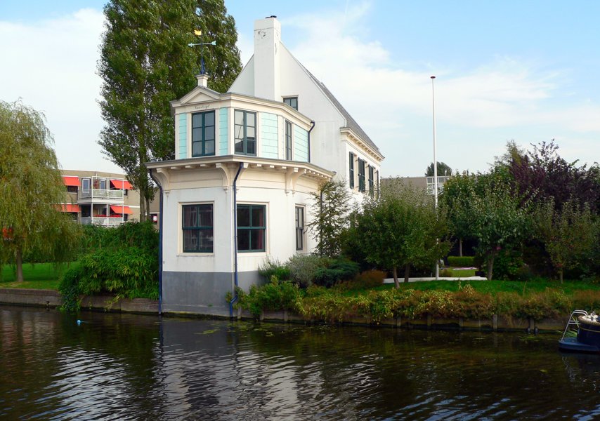 De buitenplaats Vaartzicht bij Haarlem (foto: Arjen Amsen ).