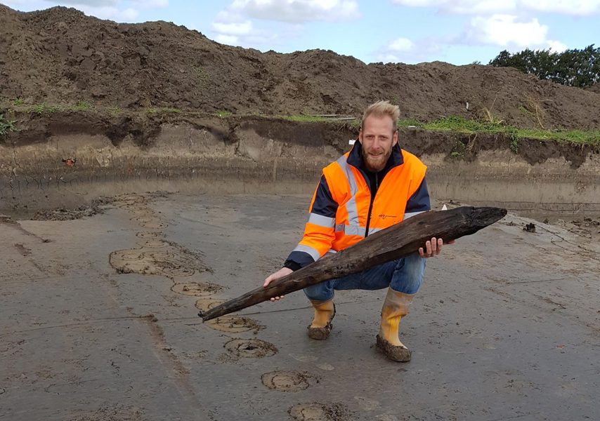 Meer over archeologie: opgraving van fundament