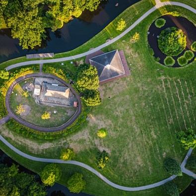 Park Rusthoff in Sassenheim (Foto: Floris Scheplitz / Erfgoedhuis Zuid-Holland)