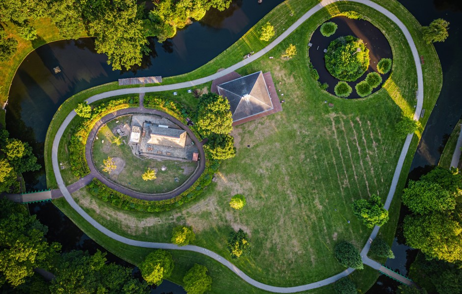 Park Rusthoff in Sassenheim (Foto: Floris Scheplitz / Erfgoedhuis Zuid-Holland)