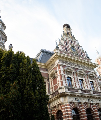 Buitenaanzicht van kasteel Oud-Wassenaar