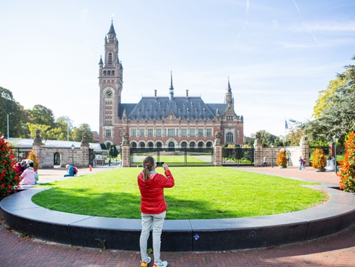 Het Vredespaleis. Foto: Floris Scheplitz