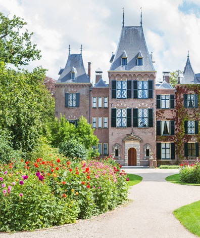 Kasteel Keukenhof aan buitenzijde (Foto: Floris Scheplitz) 