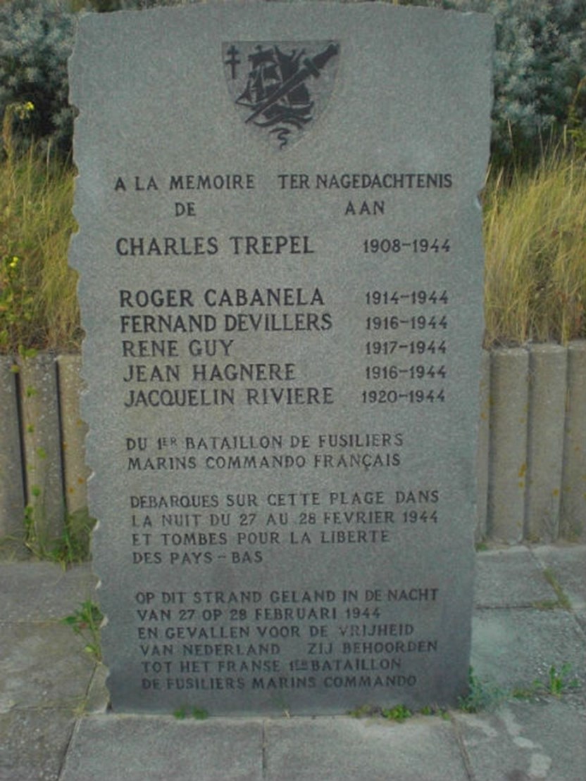 Foto monument Franse commando